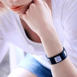 Lederarmband schwarz - Schmuck Accessoire