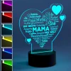LED Herz für Mama - Dekolicht