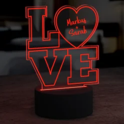LED Herz Love - Dekolicht