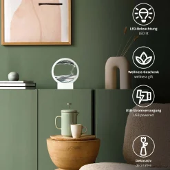 LED Sandbild Lampe