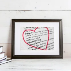 Liebesdefinition - personalisiertes Bild