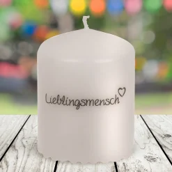 Lieblingsmensch Kerze