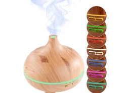 Luftbefeuchter mit Aroma Diffuser und LED Farbwechsel