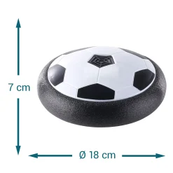 Luftkissen Fußball mit LED-Farbwechsel