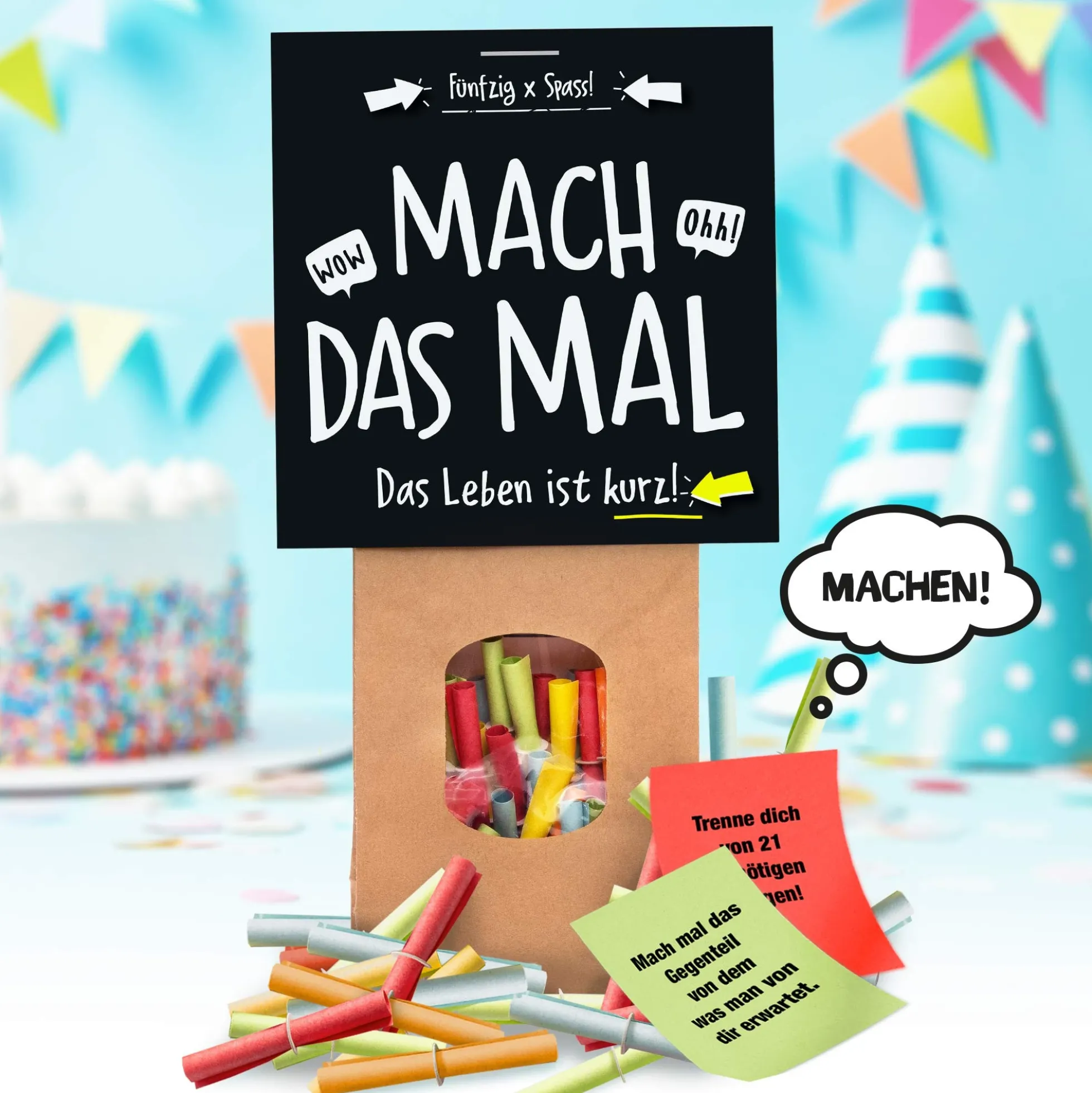 Mach das alles - 50 Lose Challenge