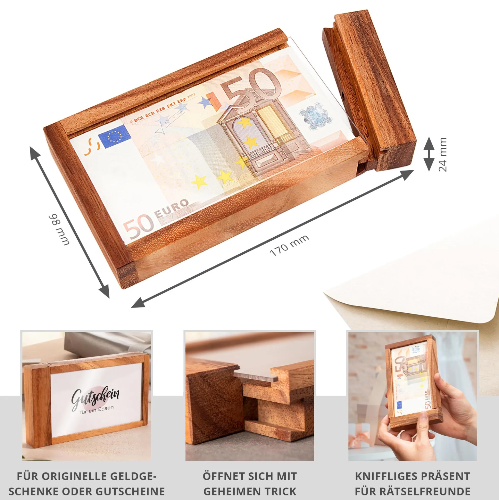 Magische Geldgeschenkbox