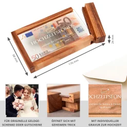 Magische Geldgeschenkbox - Hochzeitsfonds