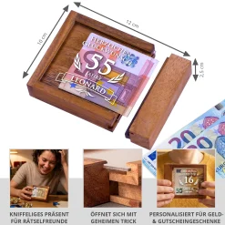 Magische Geldgeschenkbox Kompakt zum Geburtstag