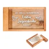 Magische Geldgeschenkbox mit Gravur zur Jugendweihe - Taube