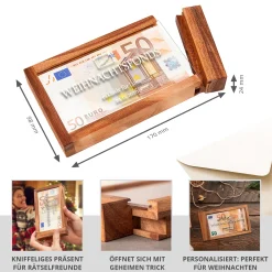 Magische Geldgeschenkbox - Weihnachtsfonds