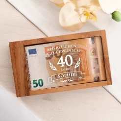 Magische Geldgeschenkbox zum Geburtstag