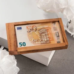 Magische Geldgeschenkbox zur Kommunion