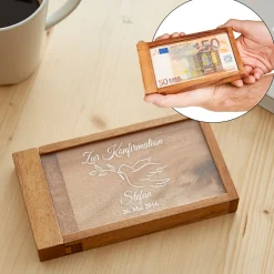 Magische Geldgeschenkbox zur Konfirmation