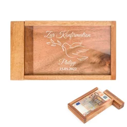 Magische Geldgeschenkbox zur Konfirmation