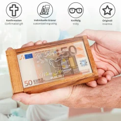Magische Geldgeschenkbox zur Konfirmation