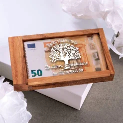 Magische Geldgeschenkbox zur Jugendweihe - Baum