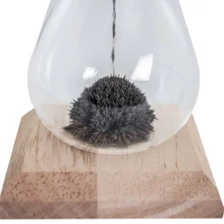 Magische Sanduhr mit Holz Sockel