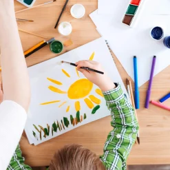 Magnetischer Bilderrahmen für Kinderzeichnungen