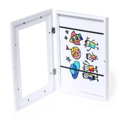 Magnetischer Bilderrahmen für Kinderzeichnungen