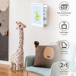 Magnetischer Bilderrahmen für Kinderzeichnungen