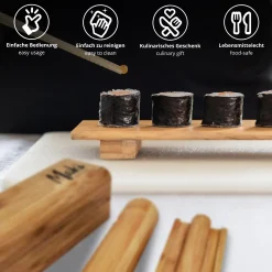 Maki Sushi selber machen - Sushi Rolls Set