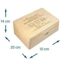 Memory Box mit Gravur - Warum Großelternsein so toll ist
