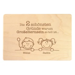 Memory Box mit Gravur - Warum Großelternsein so toll ist