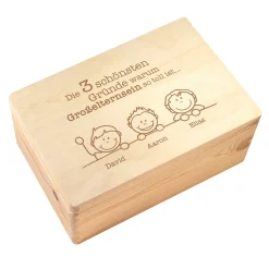 Memory Box mit Gravur - Warum Großelternsein so toll ist