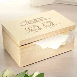 Memory Box mit Gravur - Warum Muttersein so toll ist