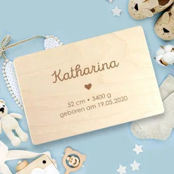 Memory Box zur Geburt - Herz