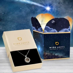 Meteorit Anhänger - Echter Sternenschmuck