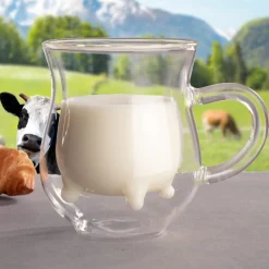 Milchkännchen aus Glas