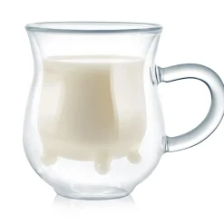 Milchkännchen aus Glas