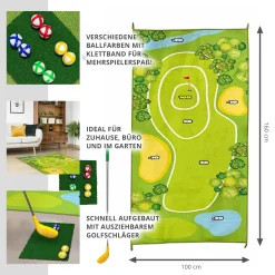 Mini Golf mit Teppich