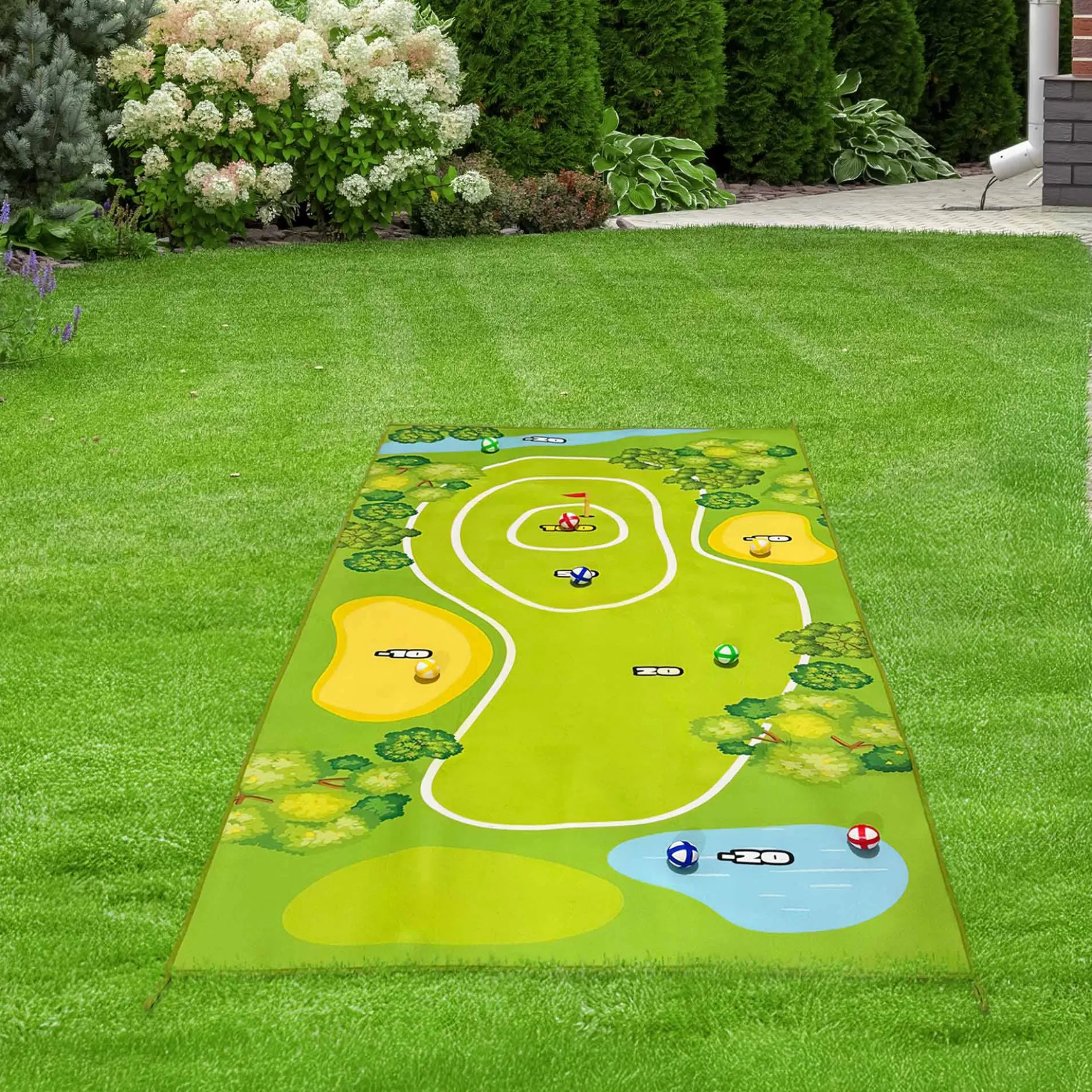Mini Golf mit Teppich