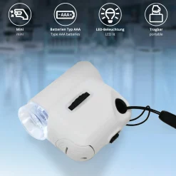 Mini Mikroskop mit 20-fach Zoom und LED Licht