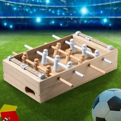 Mini Tischkicker aus Holz