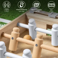 Mini Tischkicker aus Holz