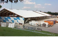 Oktoberfestzelt für dahoam - 3,6 Mio.-teiliger Bausatz