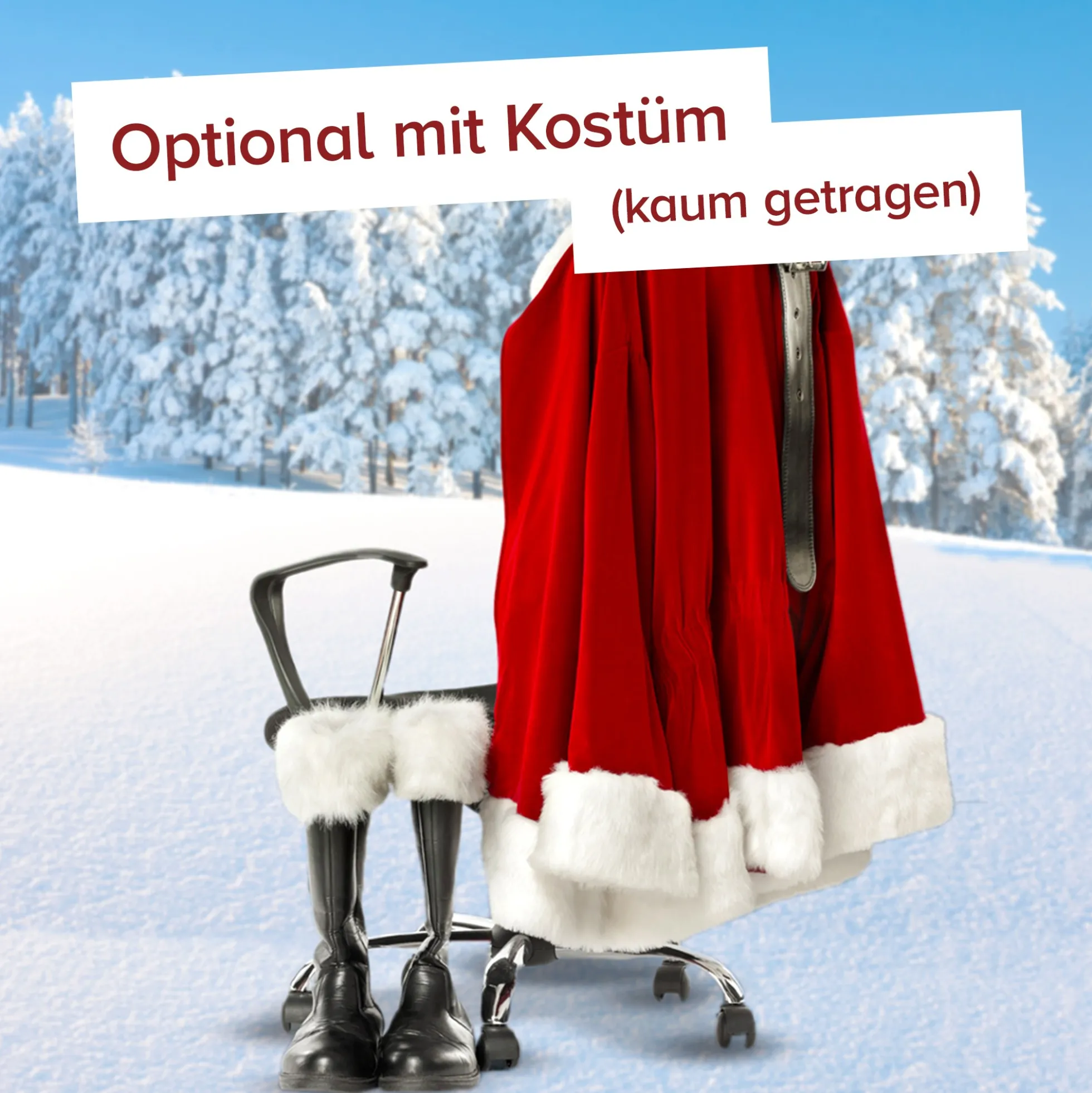 Original Weihnachtsmann Schlitten