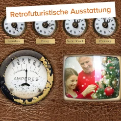 Original Weihnachtsmann Schlitten