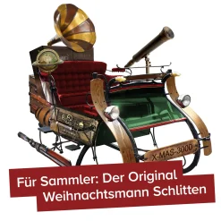 Original Weihnachtsmann Schlitten