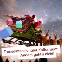 Original Weihnachtsmann Schlitten