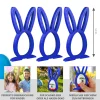 Osterhase Ü-Ei Halter Blau - 3er Set