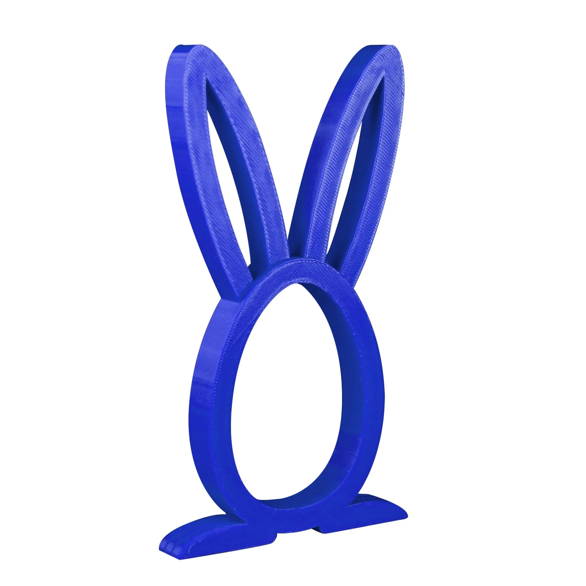 Osterhase Ü-Ei Halter Blau - 3er Set