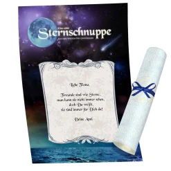 Persönliche Sternschnuppe