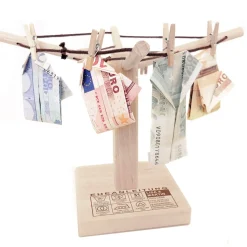 Personalisierte Geld Wäschespinne - Eheanleitung
