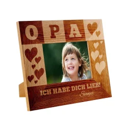 Personalisierter Bilderrahmen für Opa