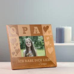 Personalisierter Bilderrahmen für Opa