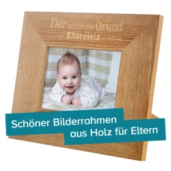 Personalisierter Bilderrahmen - Warum Elternsein so toll ist